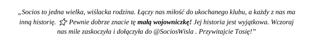 Socios Wisła Kraków