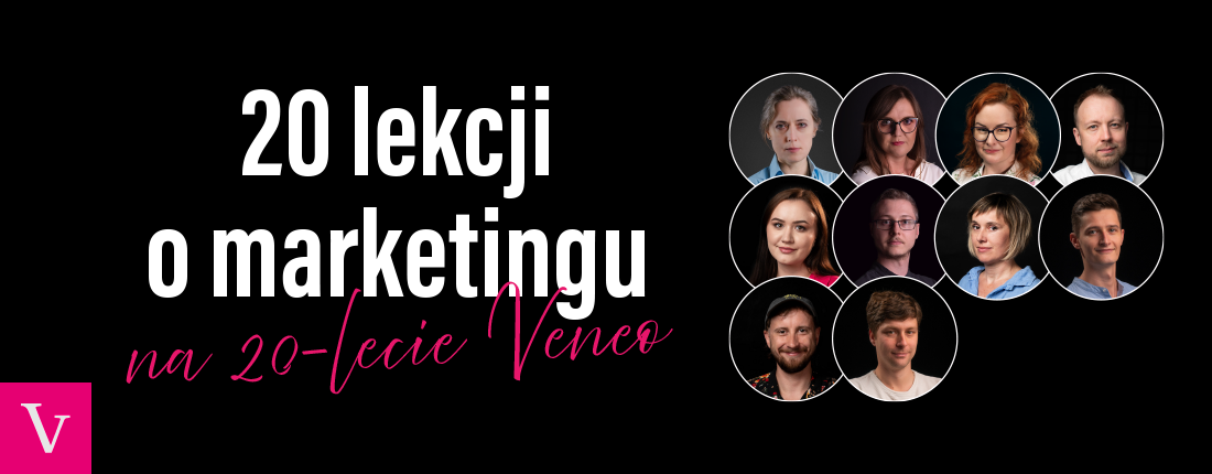 20 lekcji o marketingu na 20-lecie Veneo