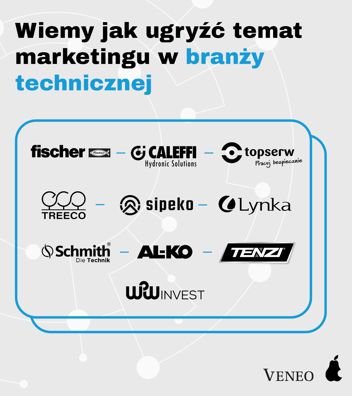 Klienci branży technicznej Veneo