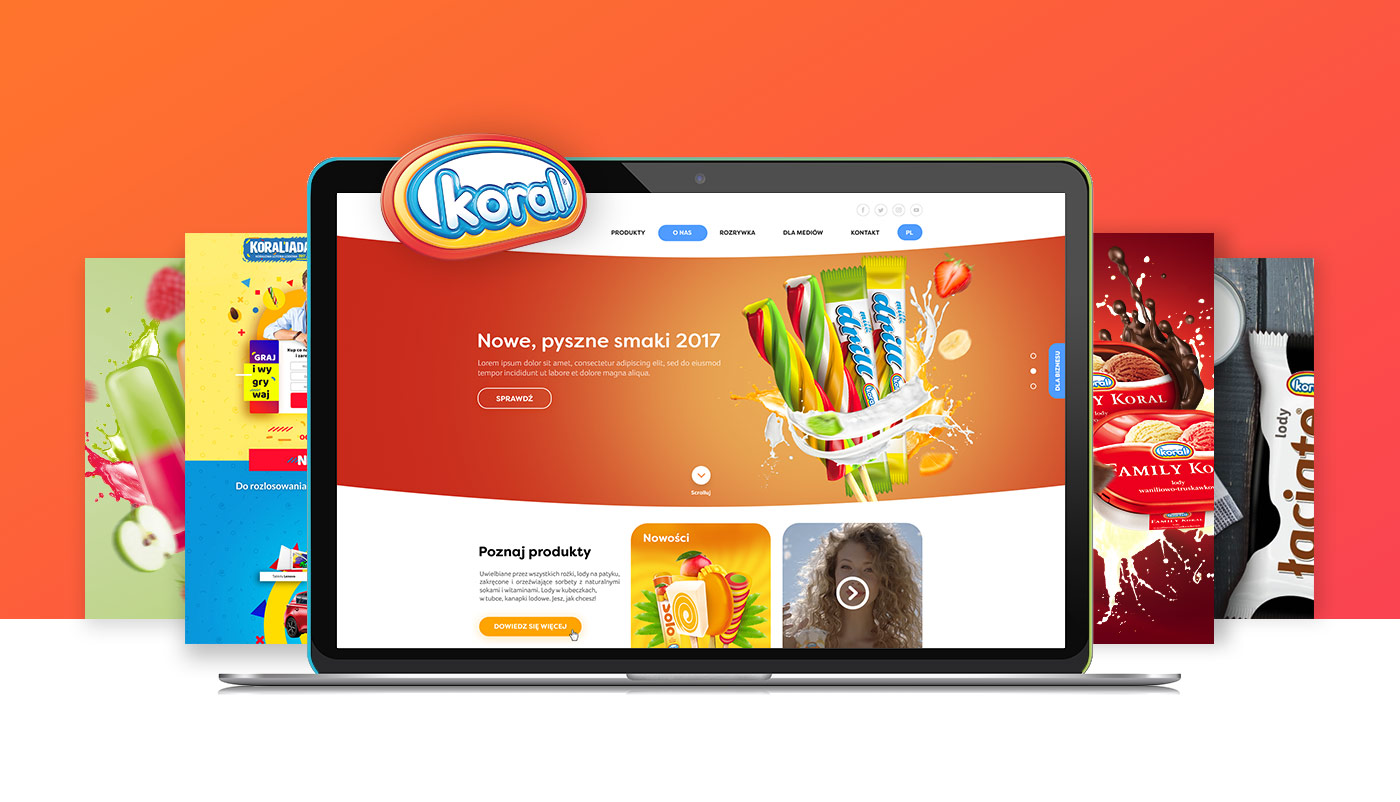 Porfolio Veneo - Koral – a website 1