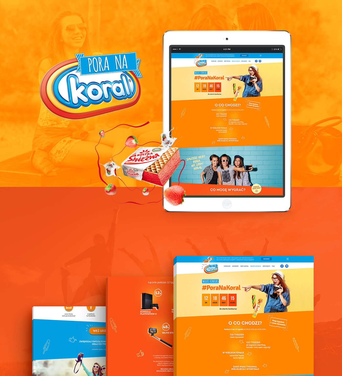 Porfolio Veneo - Koral – Pora na Koral competition 1
