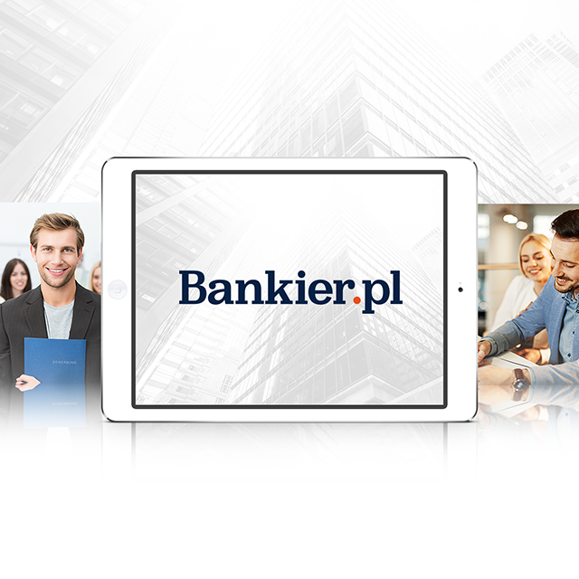 Porfolio Veneo - Bankier.pl – visual identification, a website 1