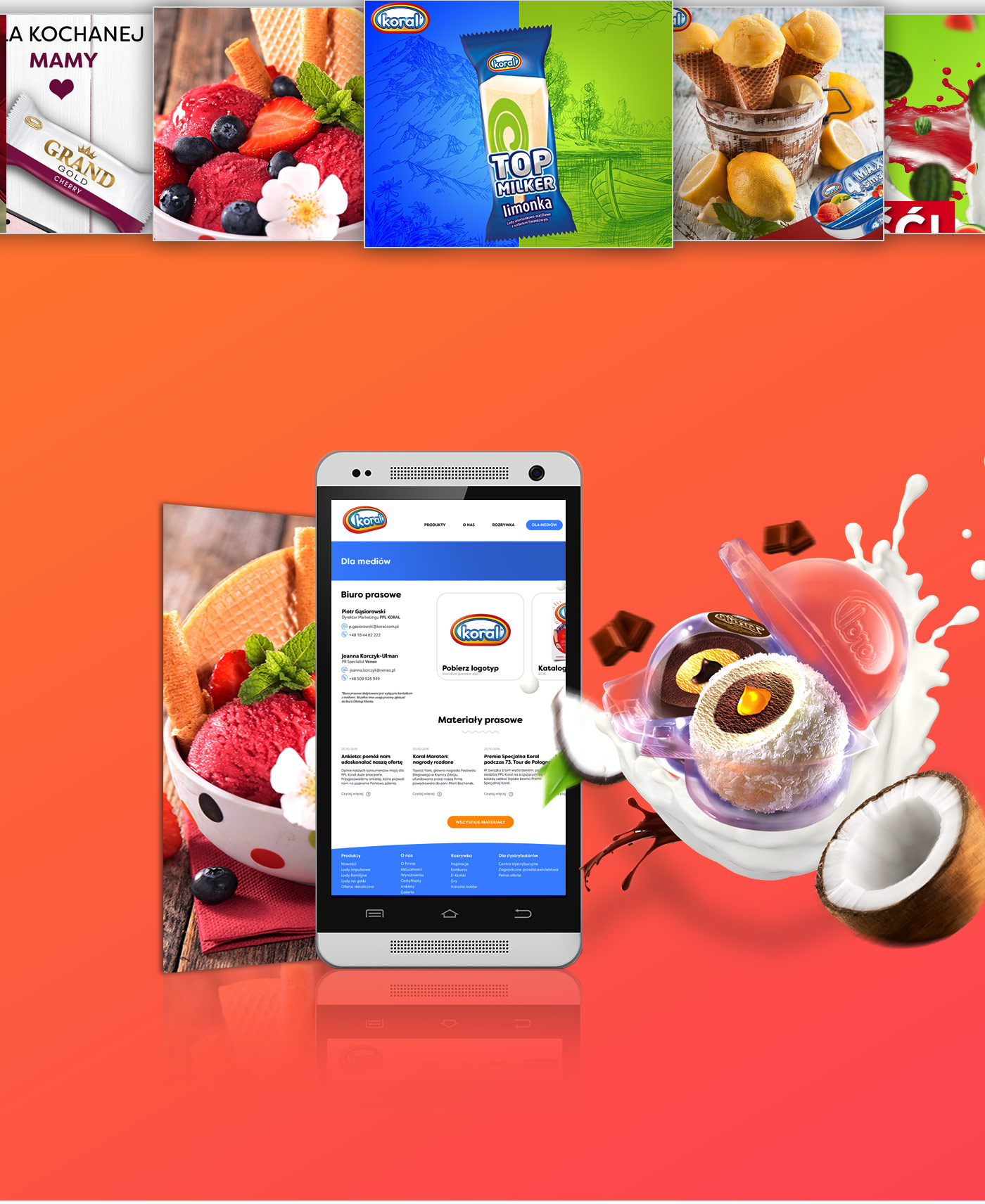 Porfolio Veneo - Koral – a website 4