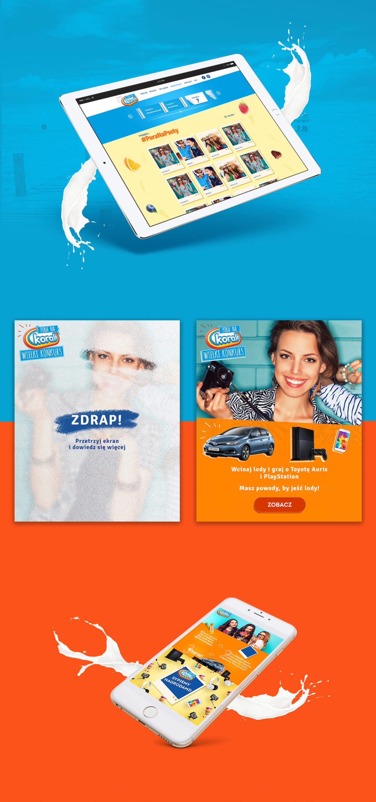 Porfolio Veneo - Koral – Pora na Koral competition 4