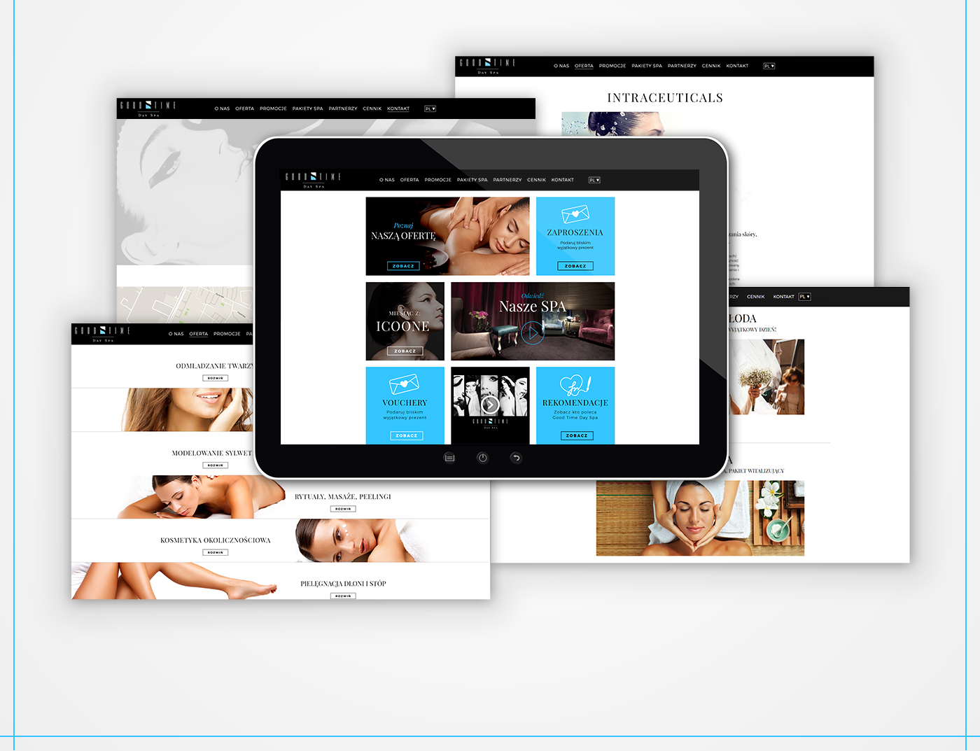 Porfolio Veneo - Good Time Day Spa – website 2