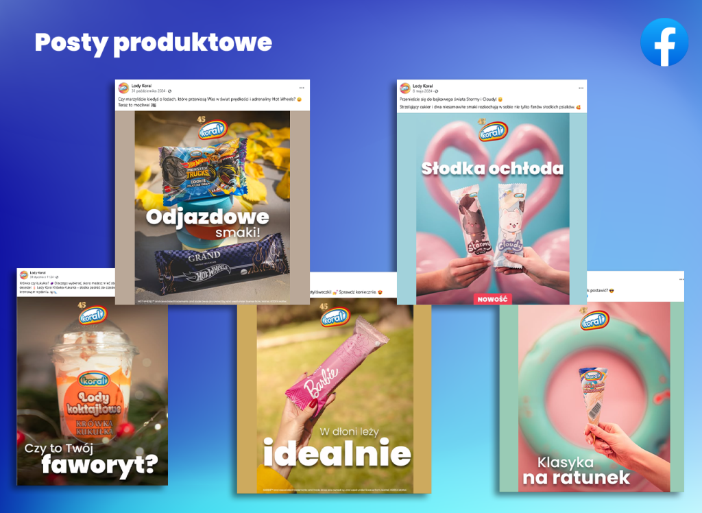 Case studies Veneo -  Lody Koral w mediach społecznościowych 3