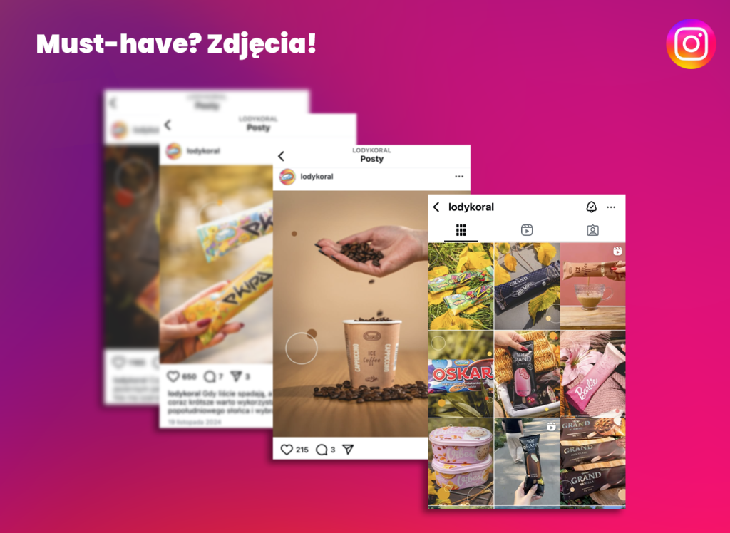 Case studies Veneo -  Lody Koral w mediach społecznościowych 9