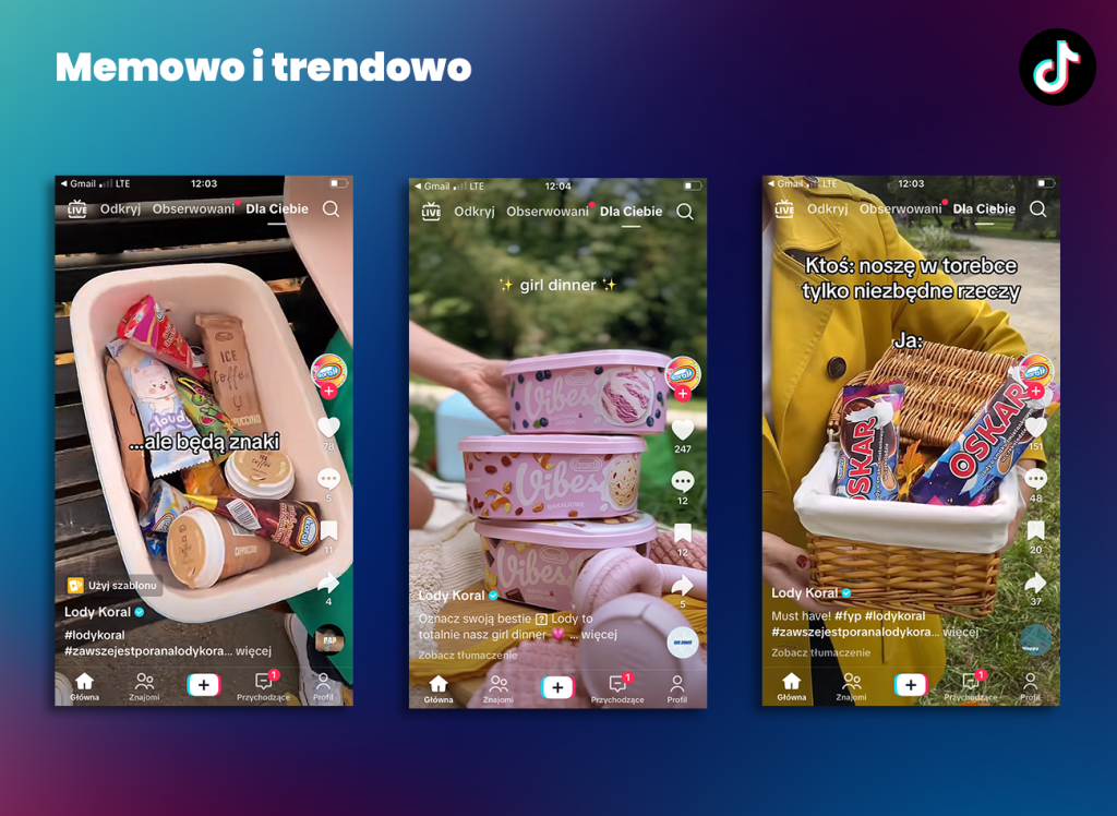 Case studies Veneo -  Lody Koral w mediach społecznościowych 13