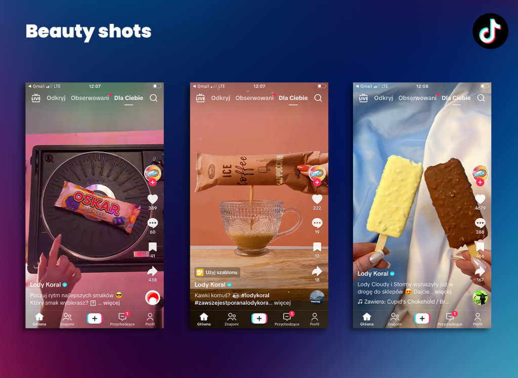 Case studies Veneo -  Lody Koral w mediach społecznościowych 15