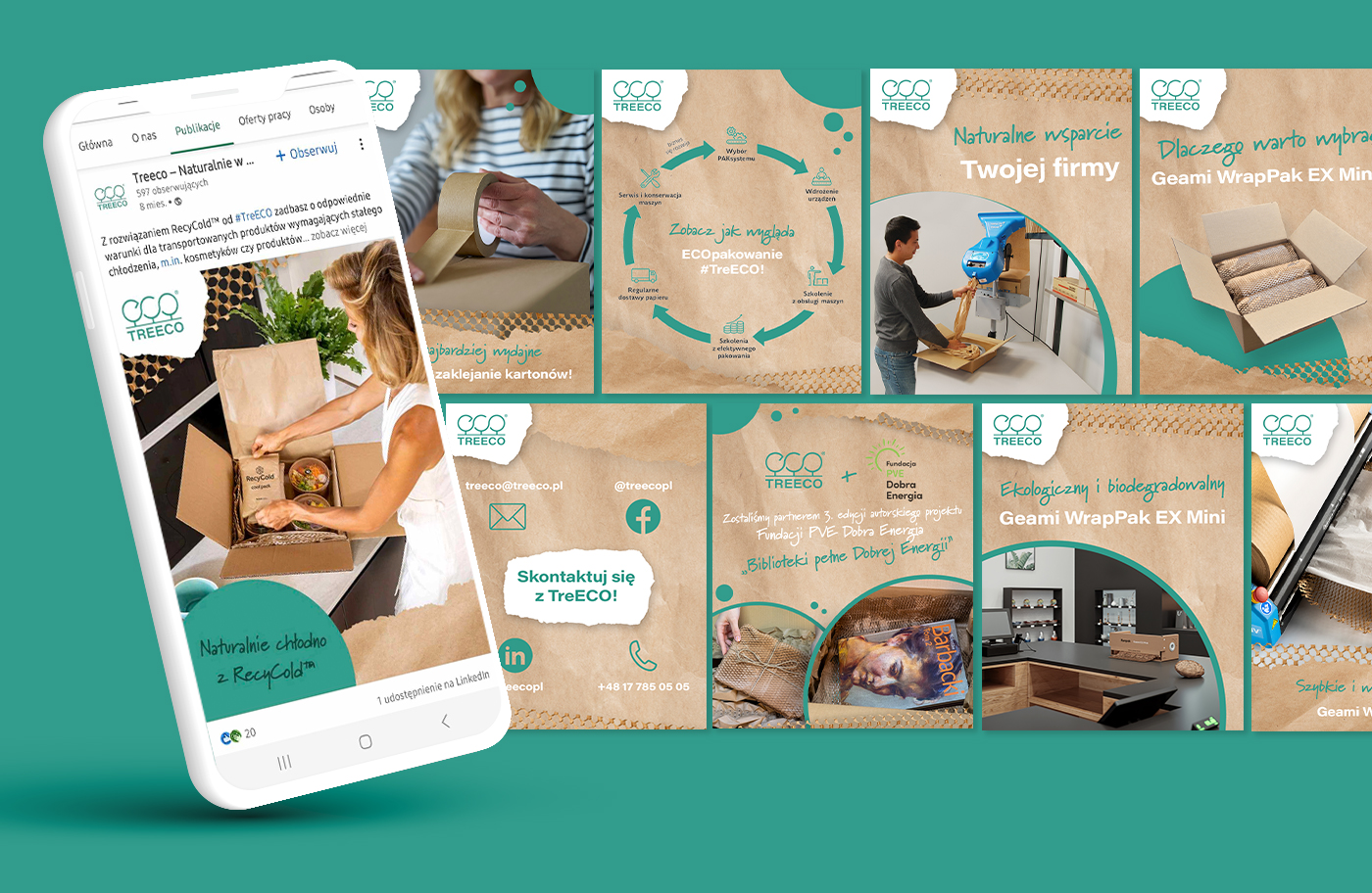 Porfolio Veneo - TreECO – Naturalnie w paczce 6