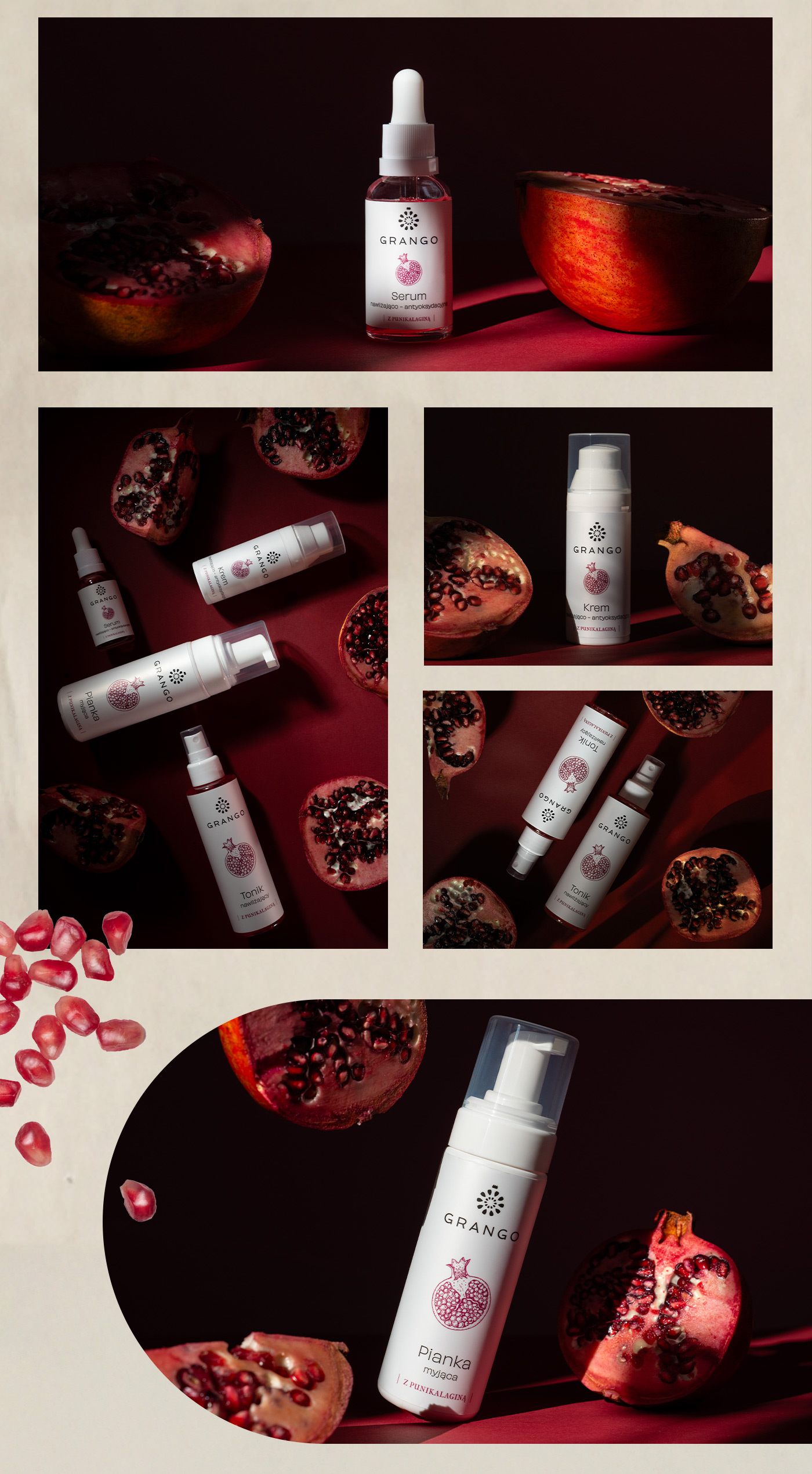 Porfolio Veneo - GRANGO® – nowe opakowania i etykiety dla nutraceutyków i kosmetyków z polifenoli z granatu 9