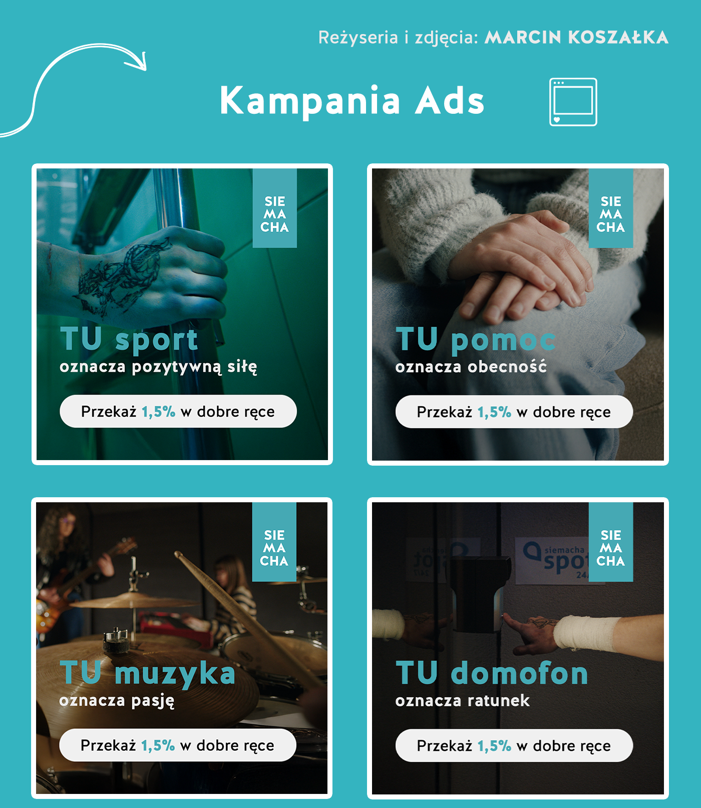 Porfolio Veneo - Kampania 1,5% dla Stowarzyszenia SIEMACHA 4